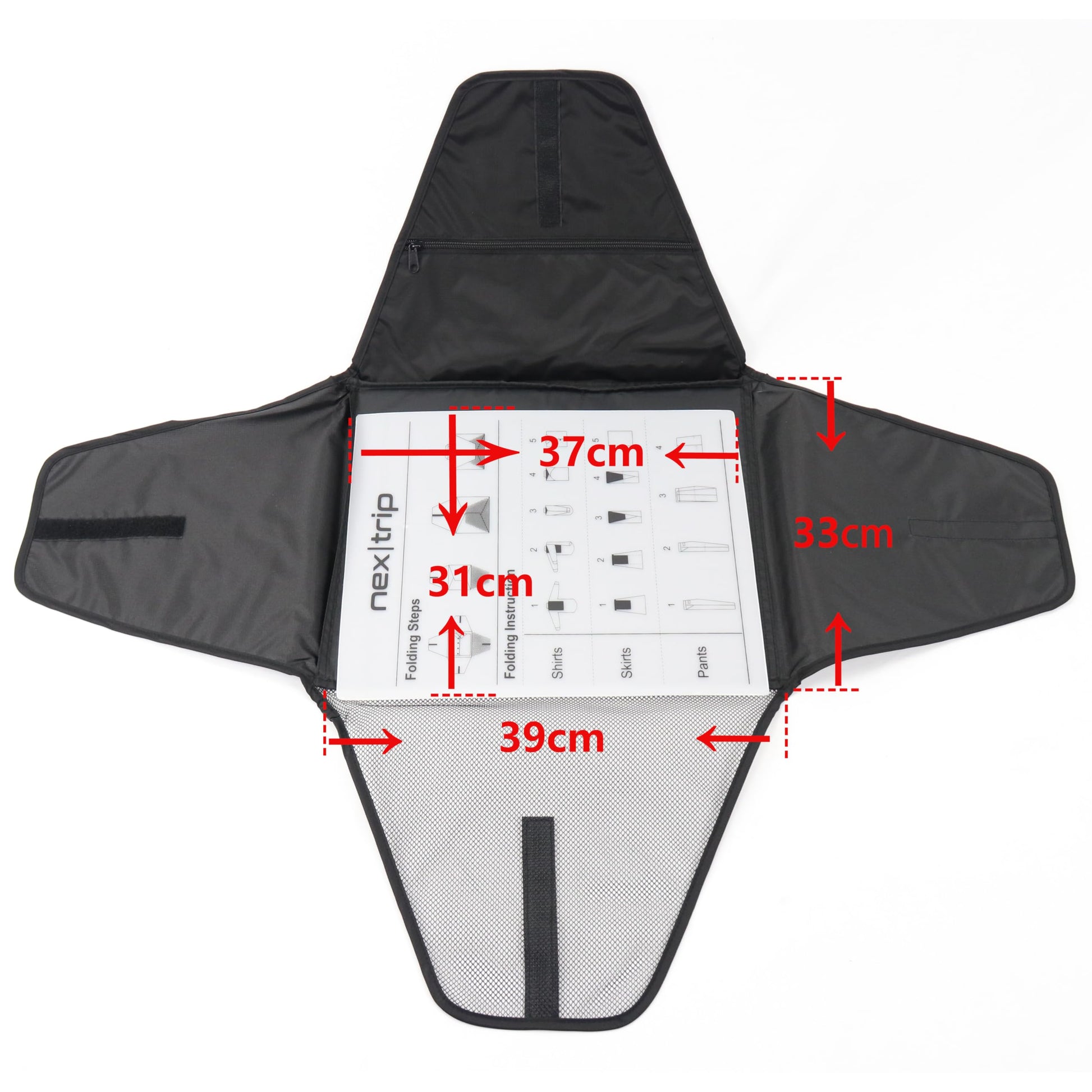 Garment Folder for Travel,uniformer Organizer,packing envelopes for clothing,folding garment bag