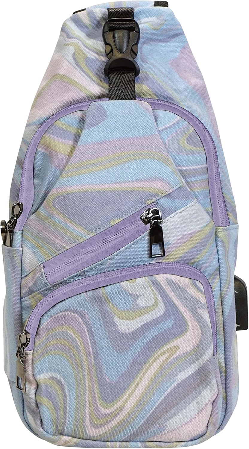 Nupouch Anti-Theft Daypack: Anti Theft Crossbody Bag, Lightweight for Travel, Hiking, or Everyday Pickpocket Protection