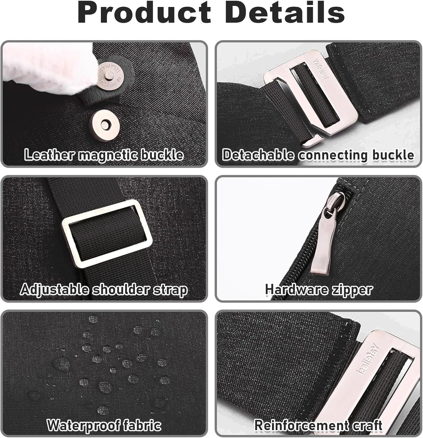 Anti Theft Travel Bag, One Shoulder Large Capacity Cross-body Bag Chest Fashion Lightweight Sling Bags for Travel Sports