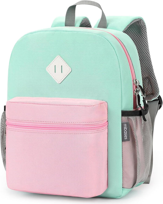 mibasies Toddler Backpack for Girls 2-4: Preschool Backpacks for Girls - Cute Kids Backpack