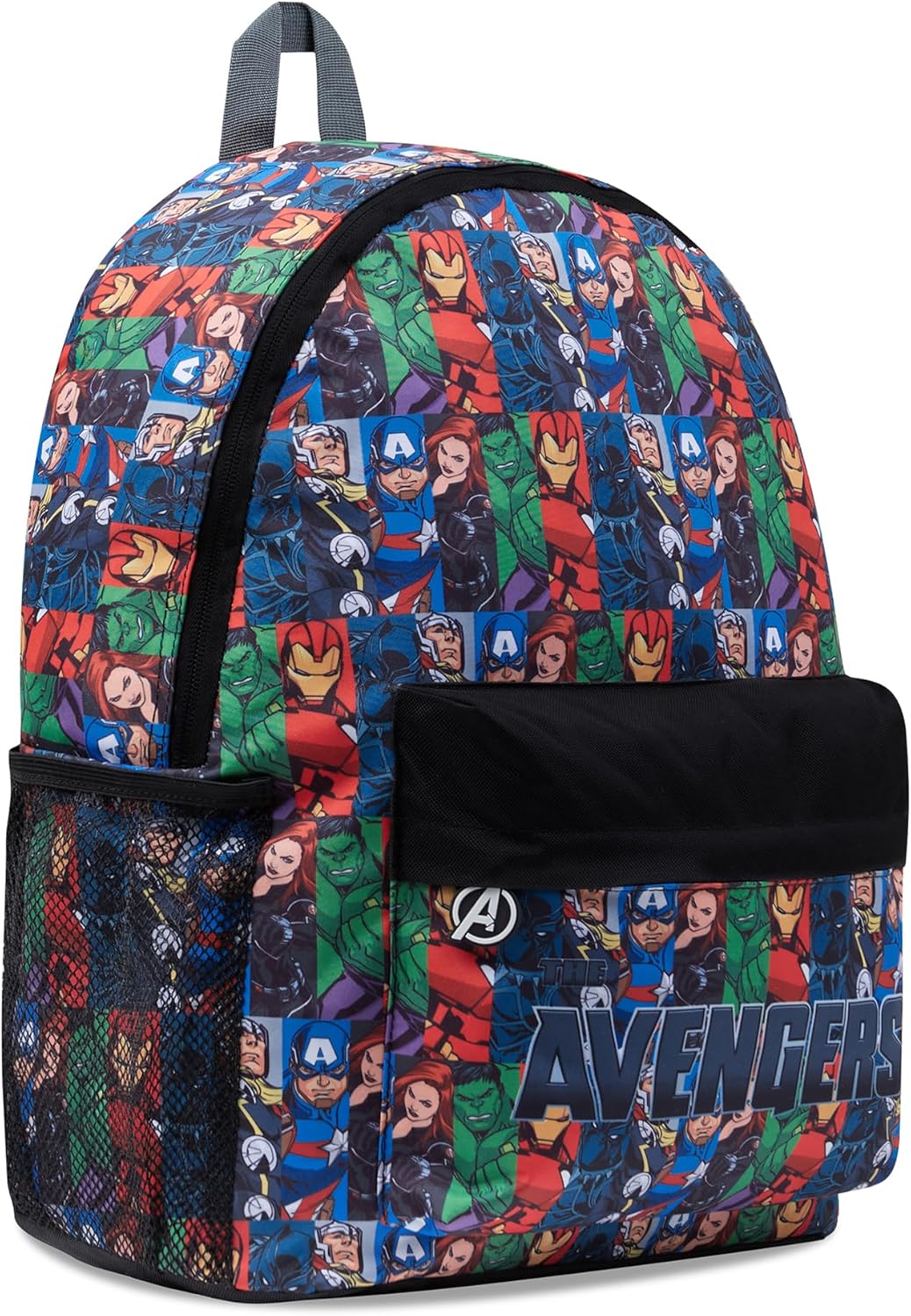 Marvel Avengers Backpack for Kids Teens Bookbag with Double Straps Daypack Backpacks for School Travel Sports Gifts for Boys (Multicolor)