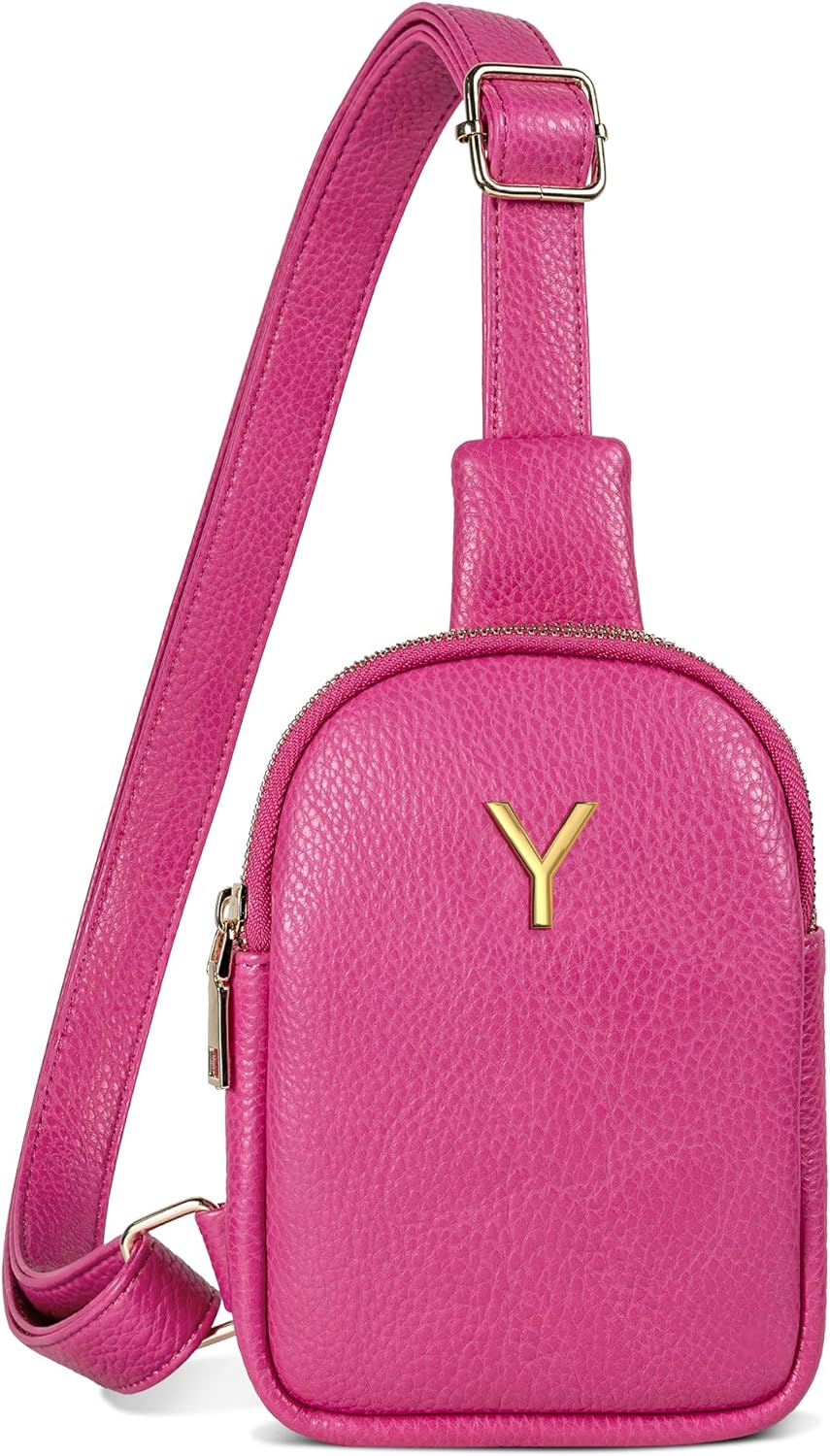 Personalized Gifts for 6 7 8 9 10 11 12 13 14 15 16 17 18 Years Old Teen Girls, Cute Sling Purse for Girls, Handsfree Travel Crossbody Bags, Monogrammed Gift, Cute Trendy Stuff