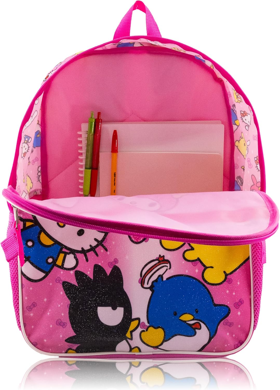 Sanrio Hello Kitty Backpack With Lunch Box for Kids | Insulated Lunch Bag Lunch Box for Girls