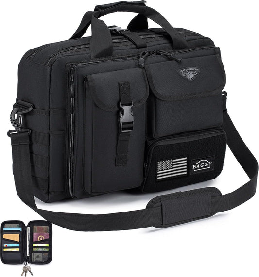 Tactical Messenger Bag for Men Multifunctional Tactical Briefcase Men's Military Laptop Work Bag for Business Teacher