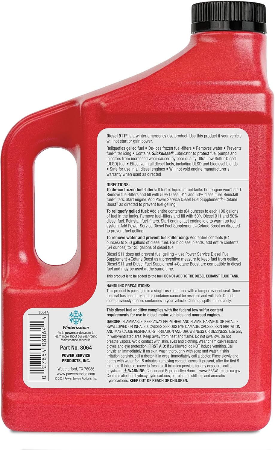 Power Service Diesel 911-64 Ounce (Pack of 6)