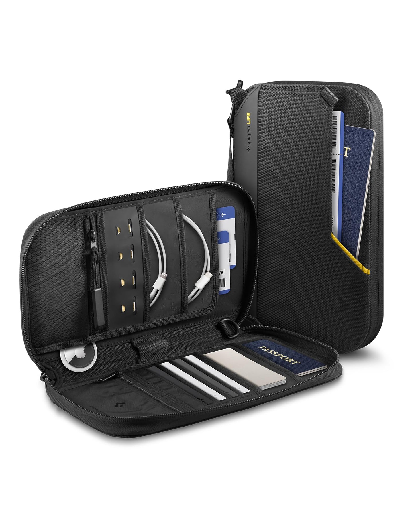 Spigen Life Passport Holder, RFID Blocking, for Family