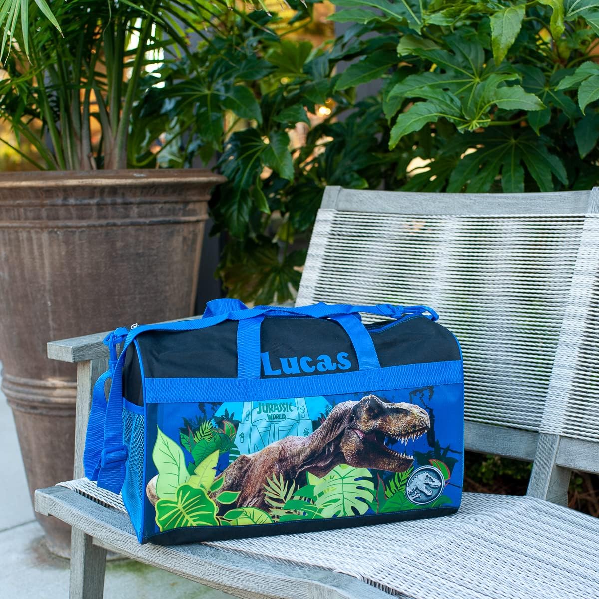 Personalized Licensed Kids Duffel Bag - Jurassic