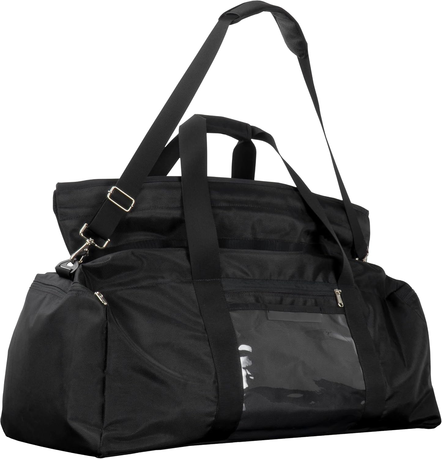 Xtreme Sight Line ~ AQUA Duffel Faraday Bag ~ Water-Proof Signal Blocking Duffel Bag for Large Electronics ~ Tracking/Hacking Defense ~ Data Security ~ 1680D Ballistic ~ Black