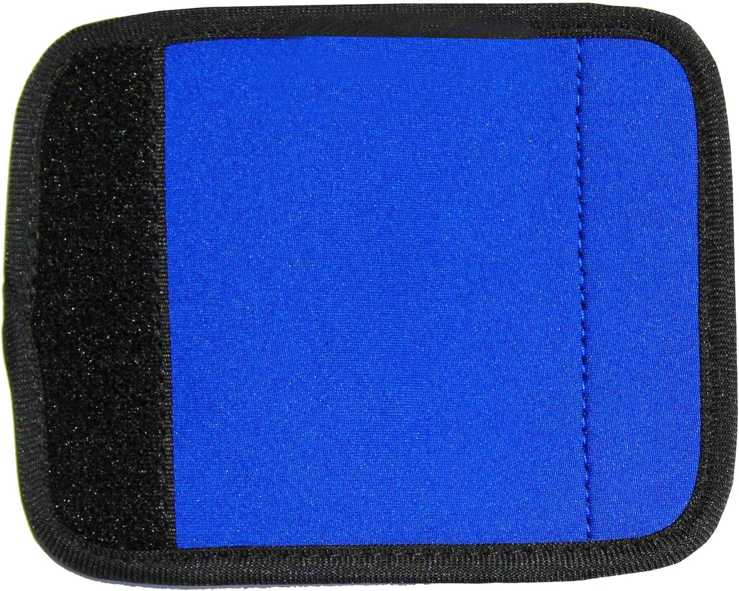 Neoprene Luggage Handle Wrap Fluorescent Colors Luggage Identifiers (Blue)