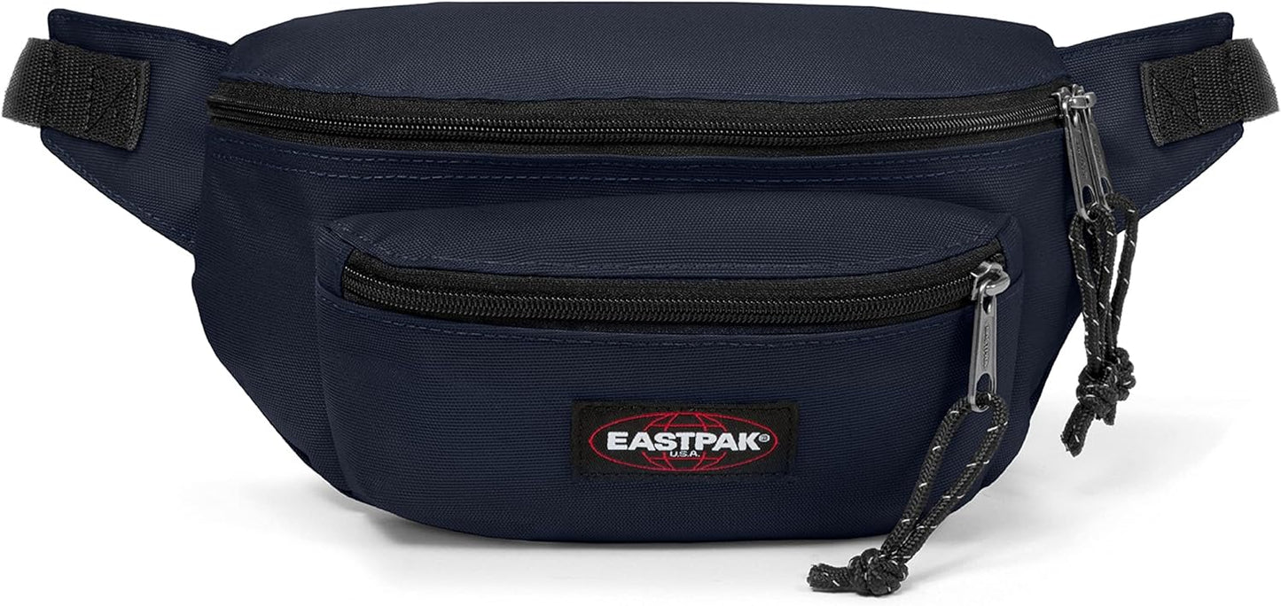 Eastpak Doggy Bag – 3L Waistpack with Front & Back Zip Pockets, Adjustable Belt, Lightweight & Vegan-Friendly, Ultra Marine