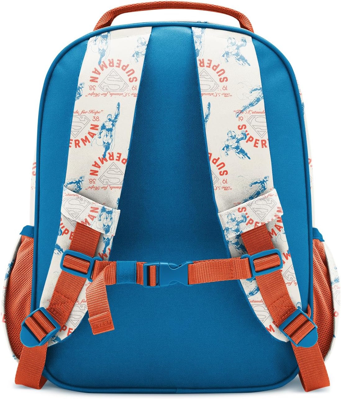 Simple Modern Medium DC Comics Superman Toddler Backpack for School Girls and Boys | Kindergarten Elementary Kids Backpack | Fletcher Collection | Kids - 15" tall | Superman Stand for Hope