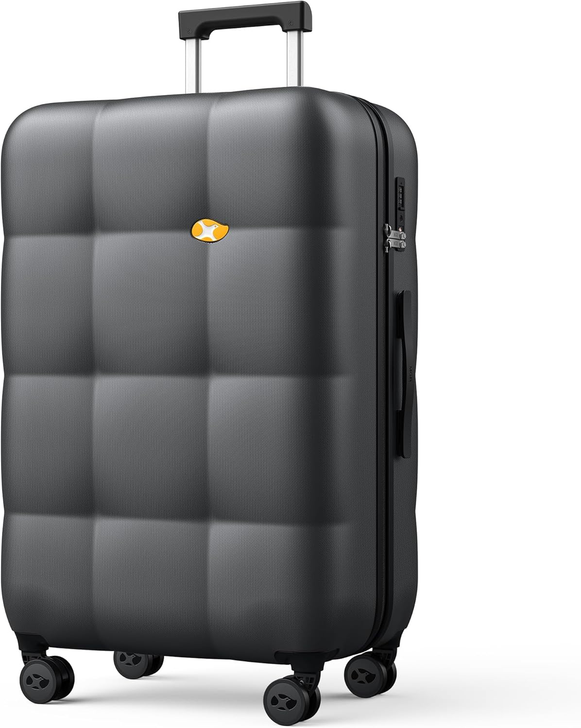 MGB 28 Inch Luggage with Spinner Wheels, Large checked Lightweight Hardside Suitcase with PC