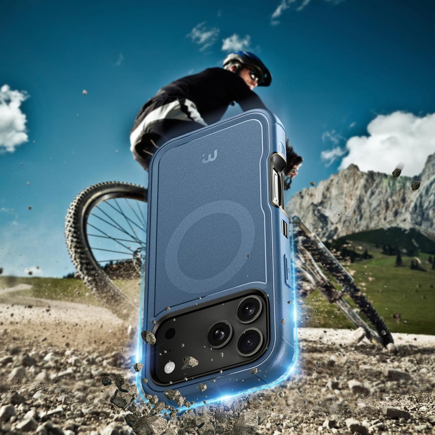 M MYBAT PRO for iPhone 17 Pro Max Case,Maverick Series Magnetic Phone Case for iPhone 17 Pro Max Rogue Edition,[Compatible with magsafe],Heavy Duty Protection Rugged Case,Anti-Drop,Shockproof Cover