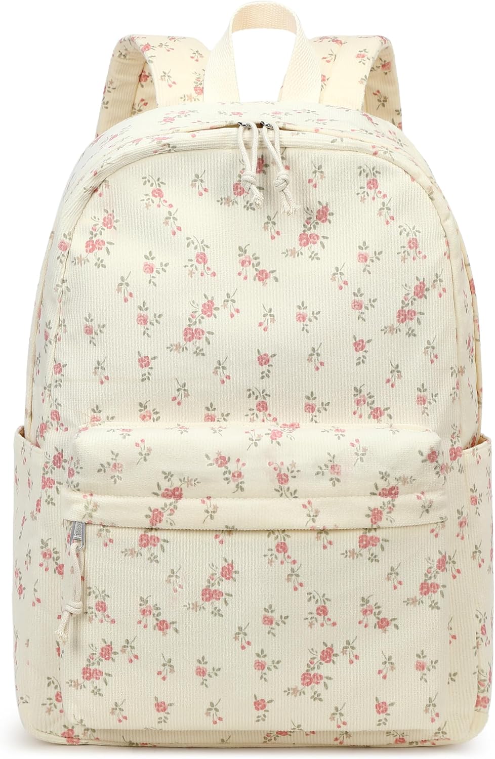 School Backpack for Teen Girls Bookbags Elementary High School Corduroy Laptop Bags Women Travel Daypacks