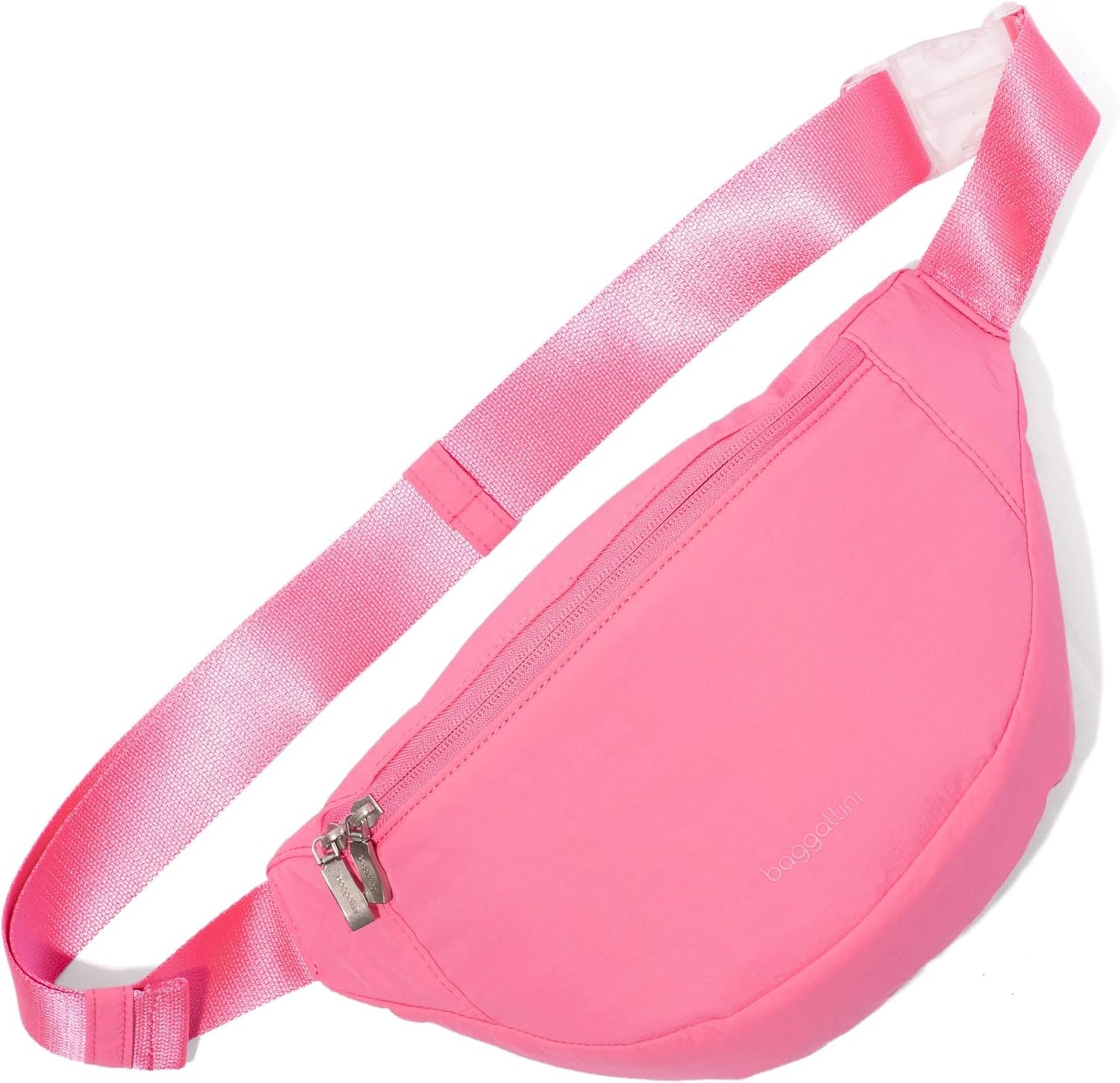 Baggallini Style Swift Belt Bag Sling Bag - Lightweight 12"x7" Crossbody Bag Fanny Pack Belt w/RFID