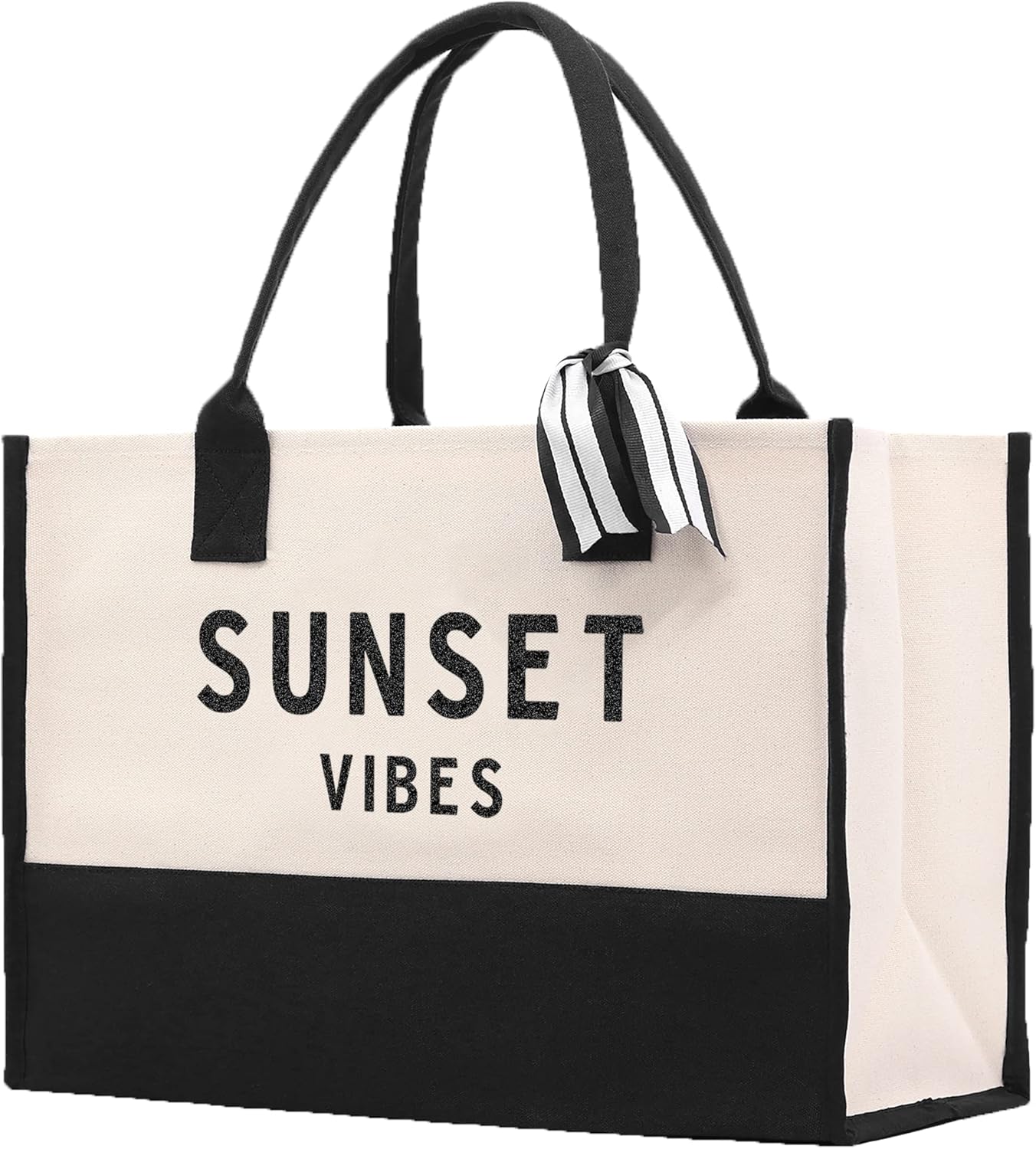 VANESSA ROSELLA Beach Tote Bag Large - Chic Tote Bag for Pool Gym Travel Cruise Picnic Road Trip