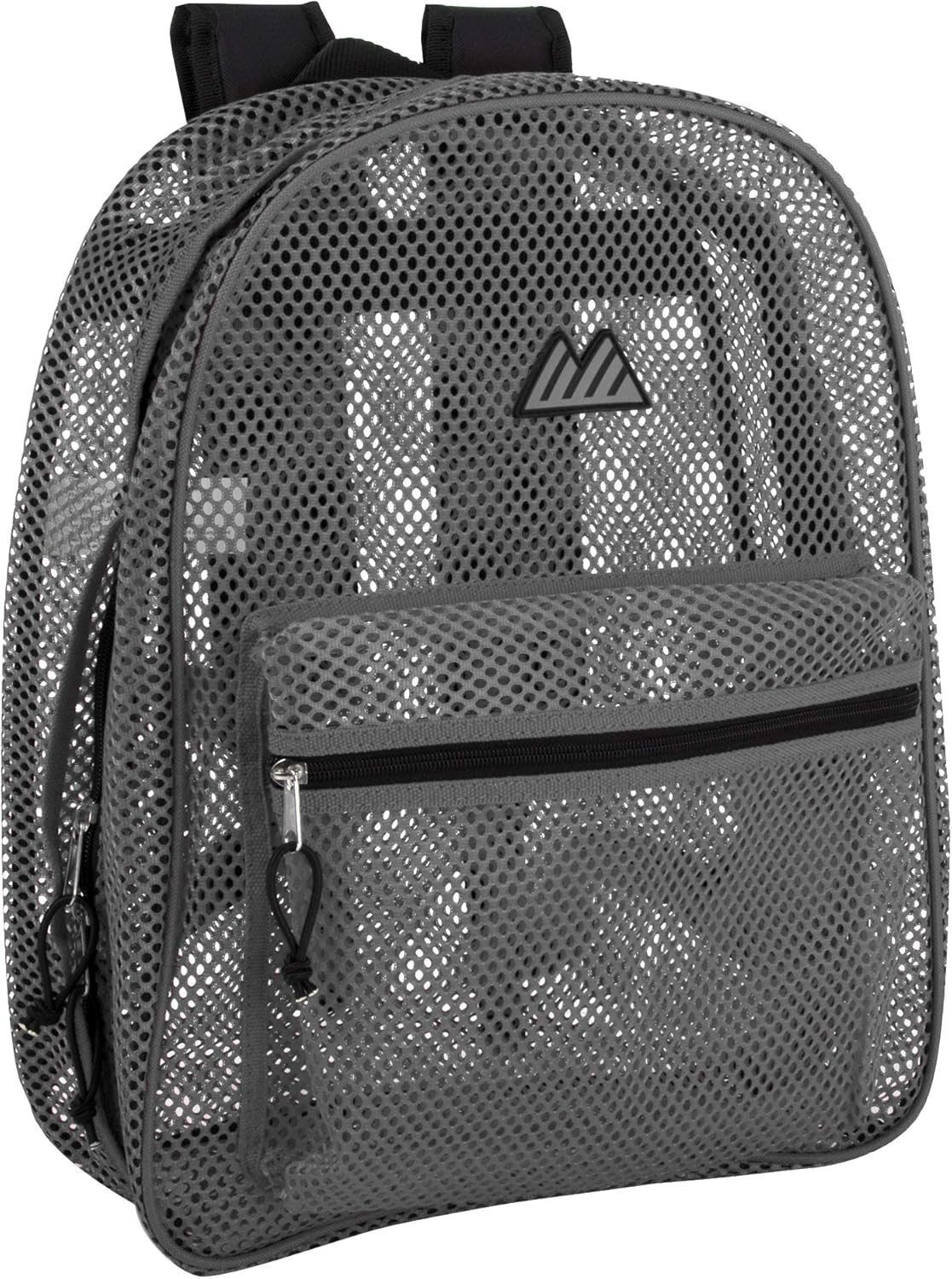 Summit Ridge Mesh Backpacks for Kids, Adults, School, Beach, and Travel, Colorful Transparent Mesh