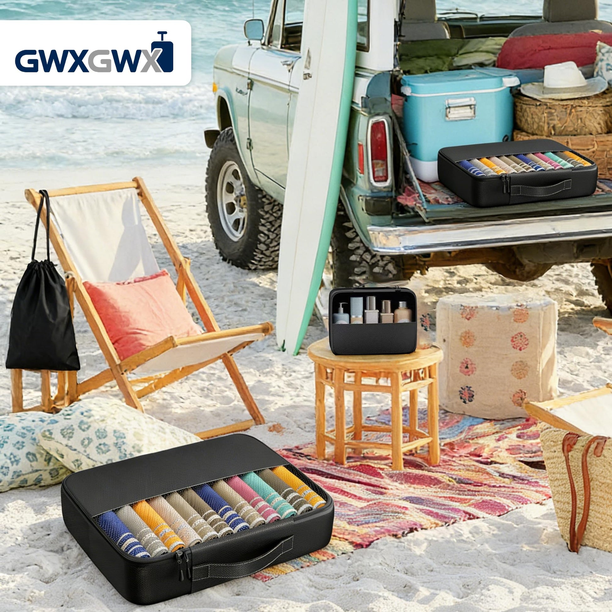 8 Set Packing Cubes for Travel,Luggage Organizers for Travel Accessories