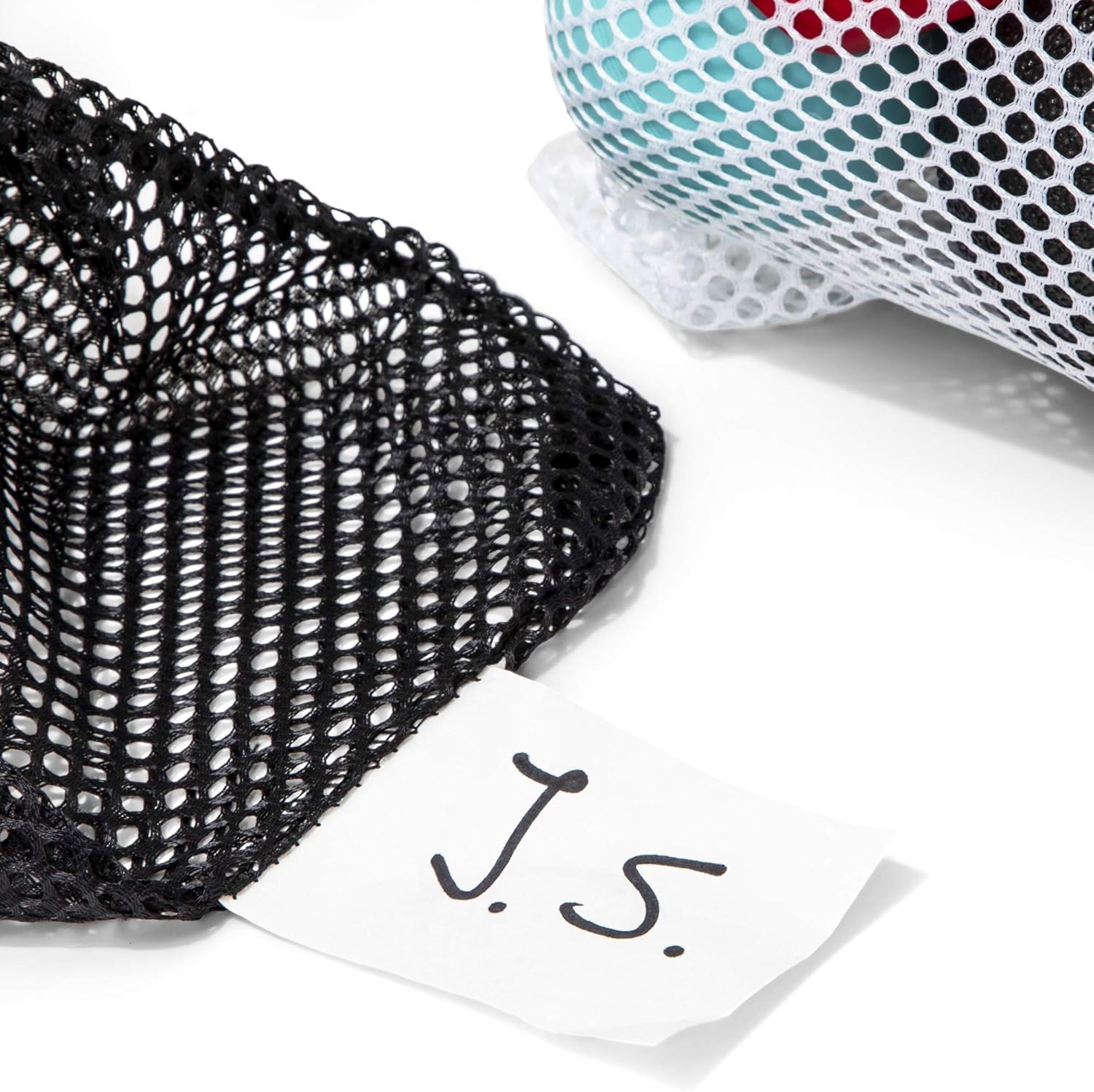 Champion Sports Mesh Equipment Bag – Heavy-Duty Nylon Drawstring Bag with Lock & ID Tag, Breathable