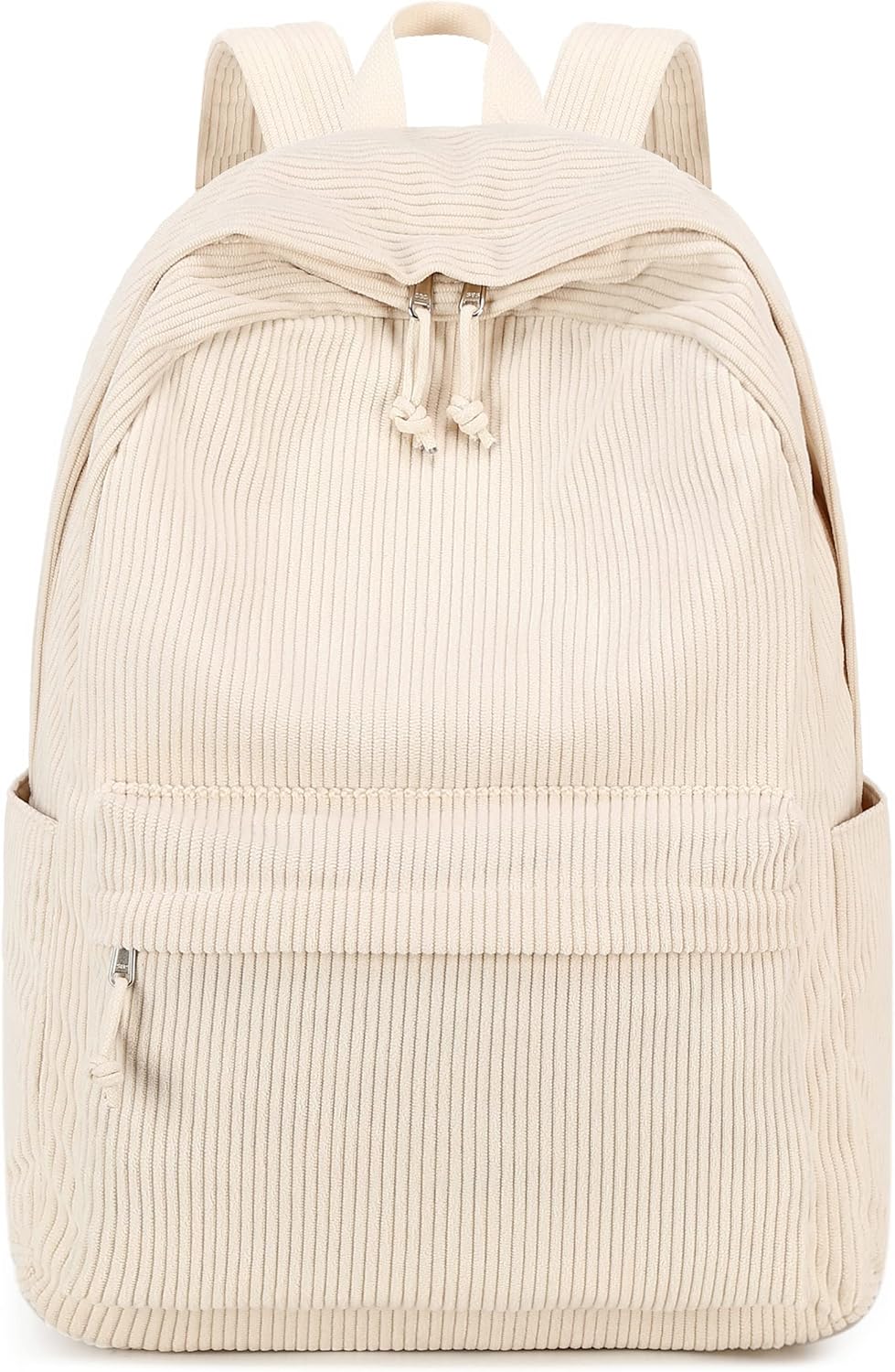 School Backpack for Teen Girls Bookbags Elementary High School Corduroy Laptop Bags Women Travel Daypacks