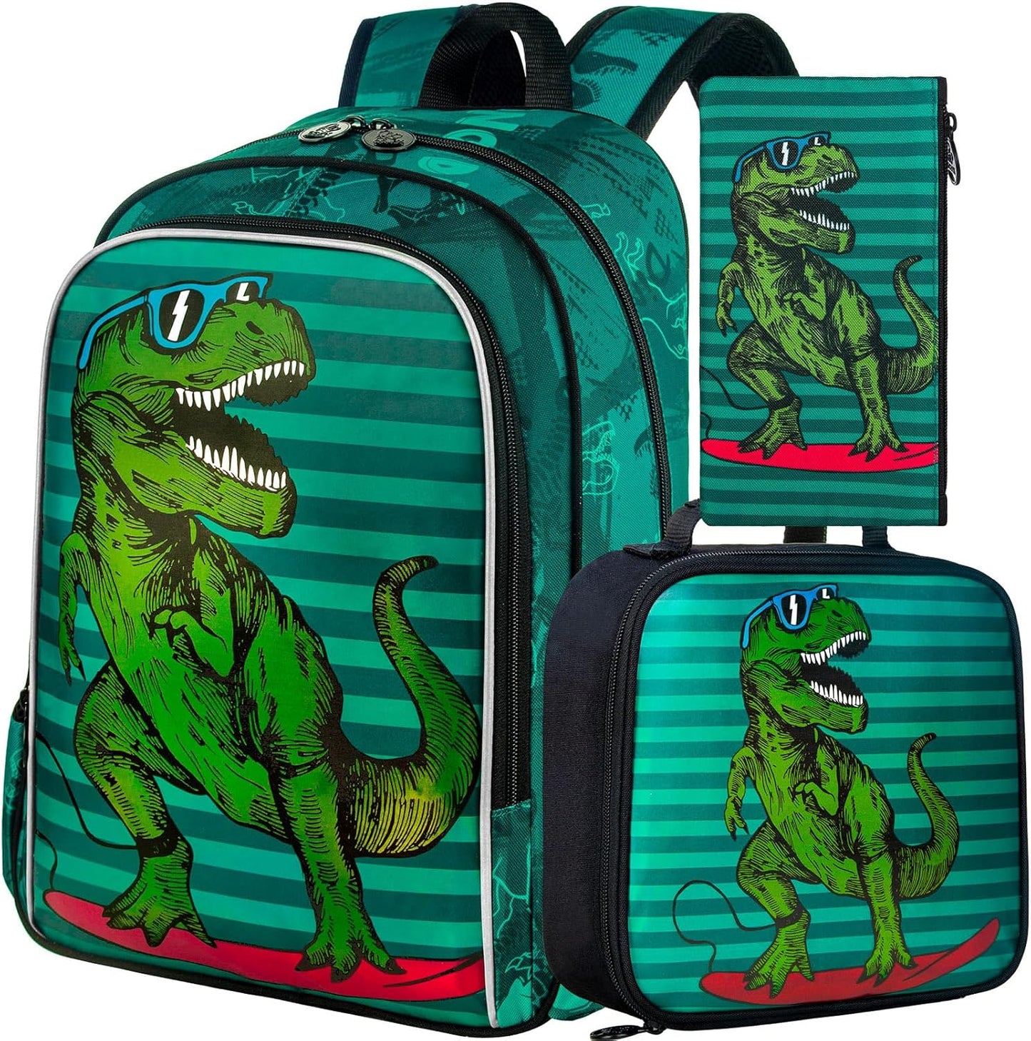 3PCS Kids Backpacks for Girls, 16" Little Kid Preschool School Bookbag and Lunch Box - Unicorn/Mermaid/Flamingo