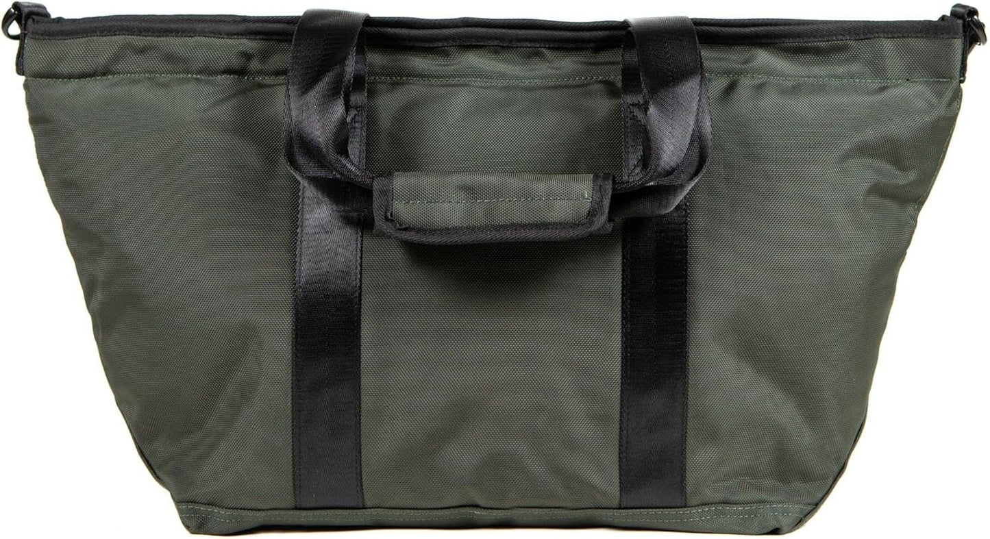 DIME BAGS Odor Sealing Lockable Tote Bag, Carbon-Lined Scent Blocking Duffle with Key Lock