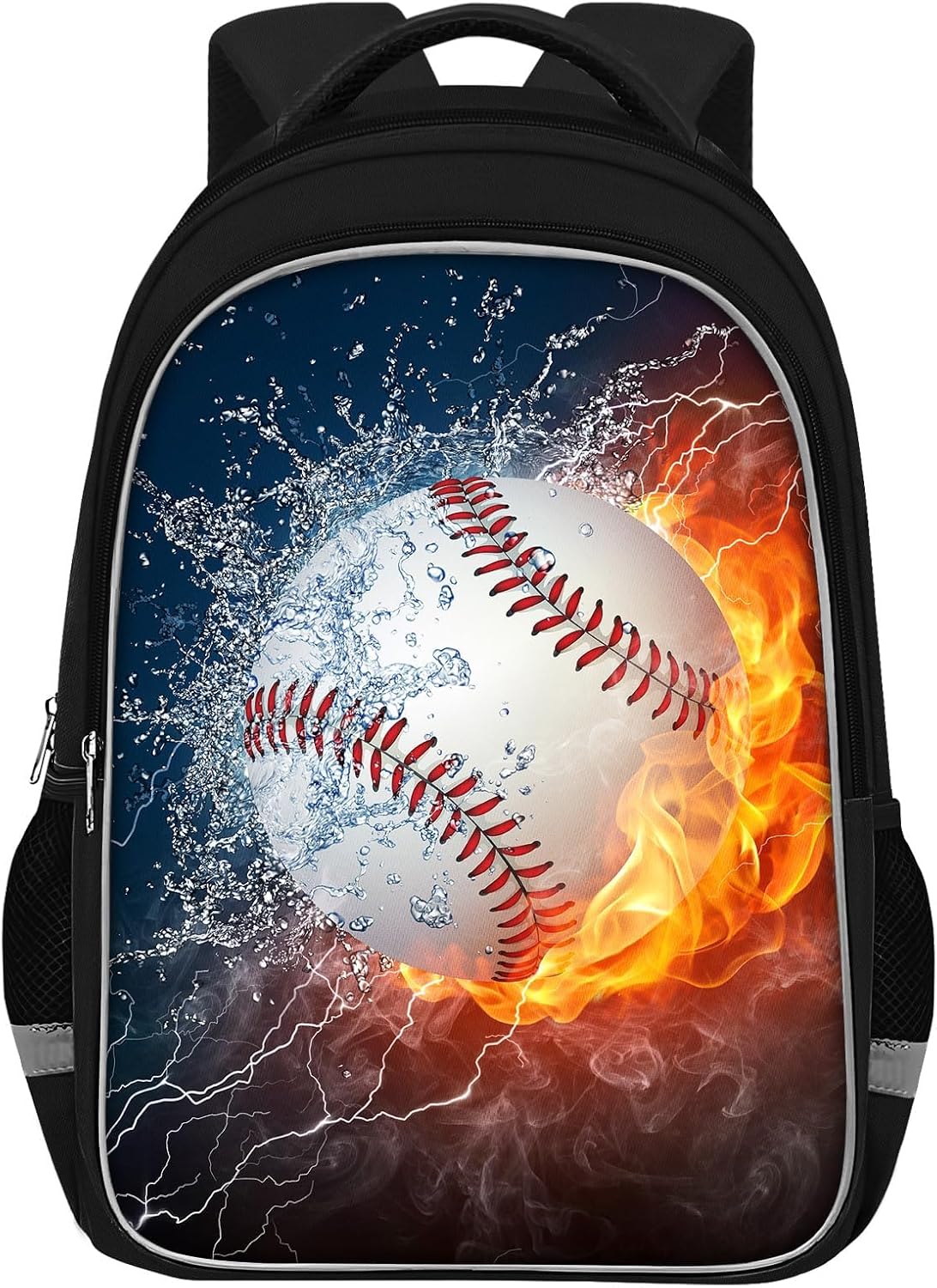 School Backpack for Boys - Baseball Boys Backpack for Kids Children Teens Elementary Middle School - Students Bag for Ages 6-18,17″Bookbag Multifunctional Large Capacity