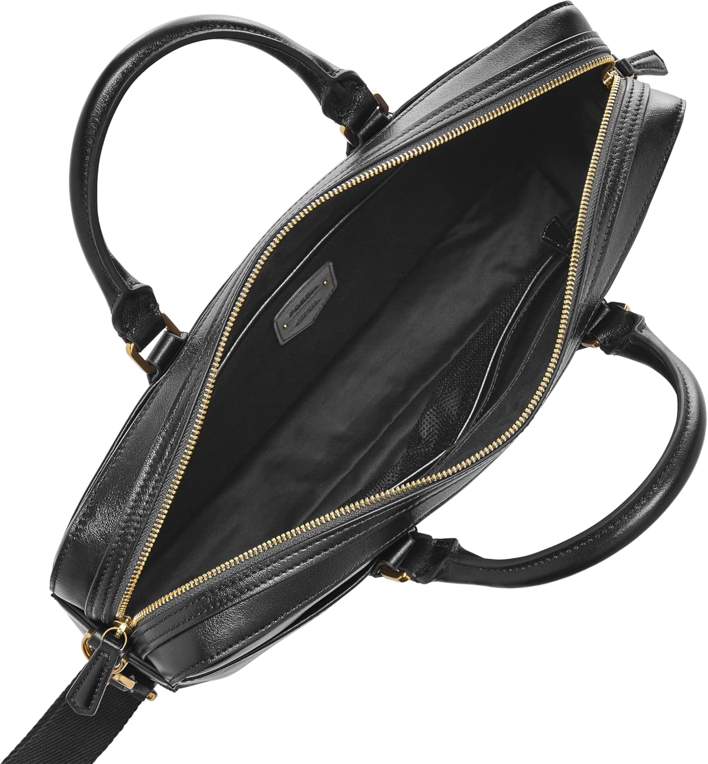 Fossil Men's Asher Leather Messenger Laptop Bag