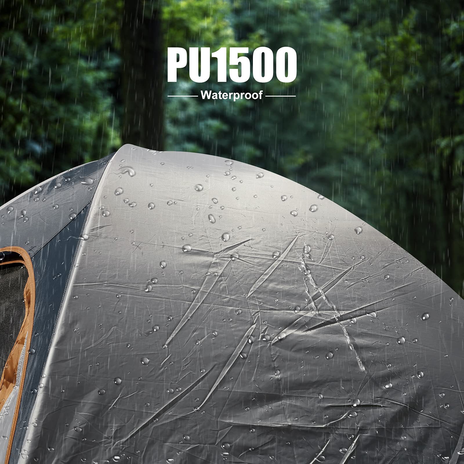 UNP 2 Person Tent for Camping Waterproof Family Dome Tent for Outdoor