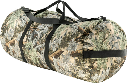 Diamond Ripstop Duffle Bags, Ultra Tough & Tear Resistant, Reinforced Stitching, Weatherproof, Packable Foldable Duffle Bag for Traveling