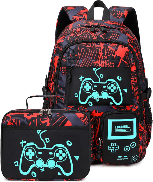 Boys School Backpack Kids Bookbag Elementary Middle Durable Waterproof Bags