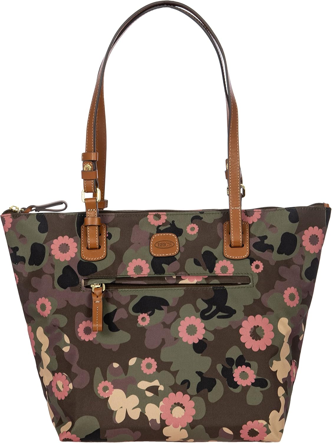Bric's Sportina X-Bag - Large Tote Bag - 3-Way Shopper Shoulder Bag - Designer Handbag for Travel and Work, Camouflage
