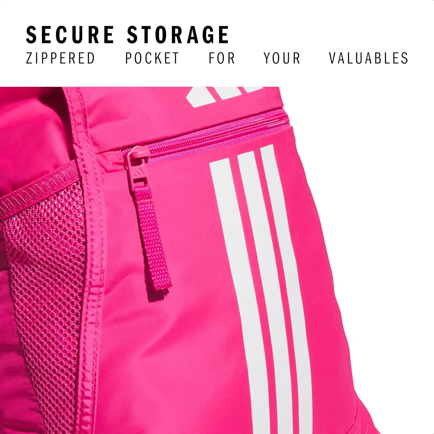 adidas Alliance Sackpack – Drawstring Backpack Small Bag for Men and Women