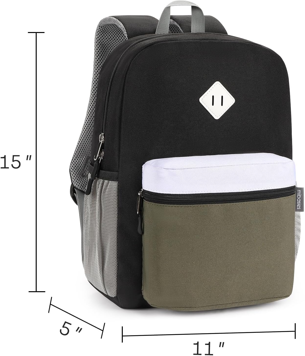 mibasies Kids Backpack for Boys 4-6: Boys Backpacks for Elementary Kindergarten