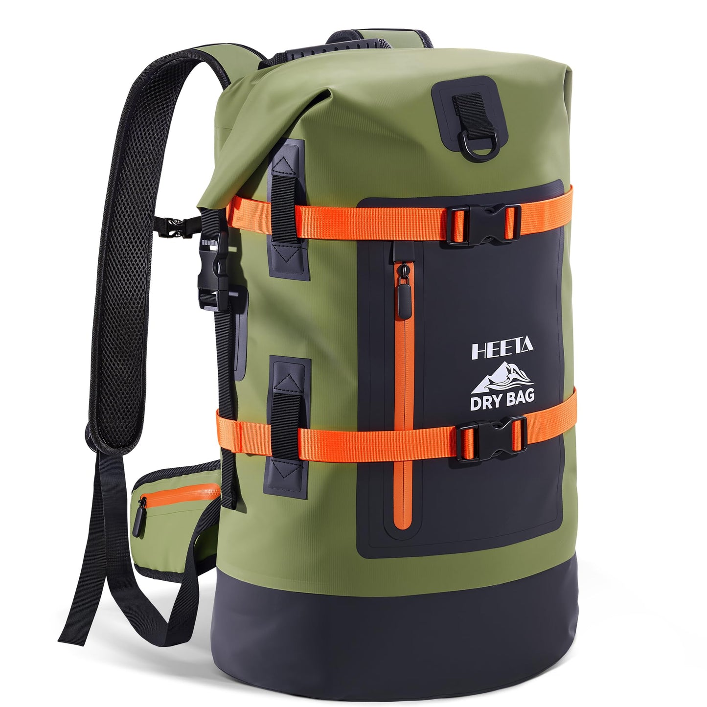 HEETA Dry Bags Waterproof Backpack 40L for Men & Women, Roll Top Heavy Duty