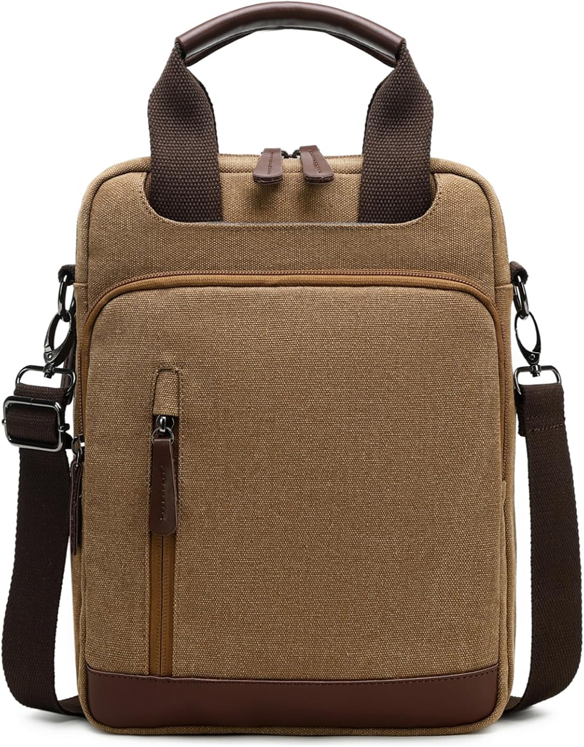 mygreen Small Canvas Crossbody Shoulder Bag Messenger Bag Work Bag