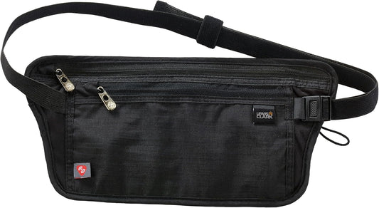 Lewis N. Clark RFID Blocking Money Belt Travel Pouch Waist Stash + Credit Card, Id, Passport Holder for Women & Men