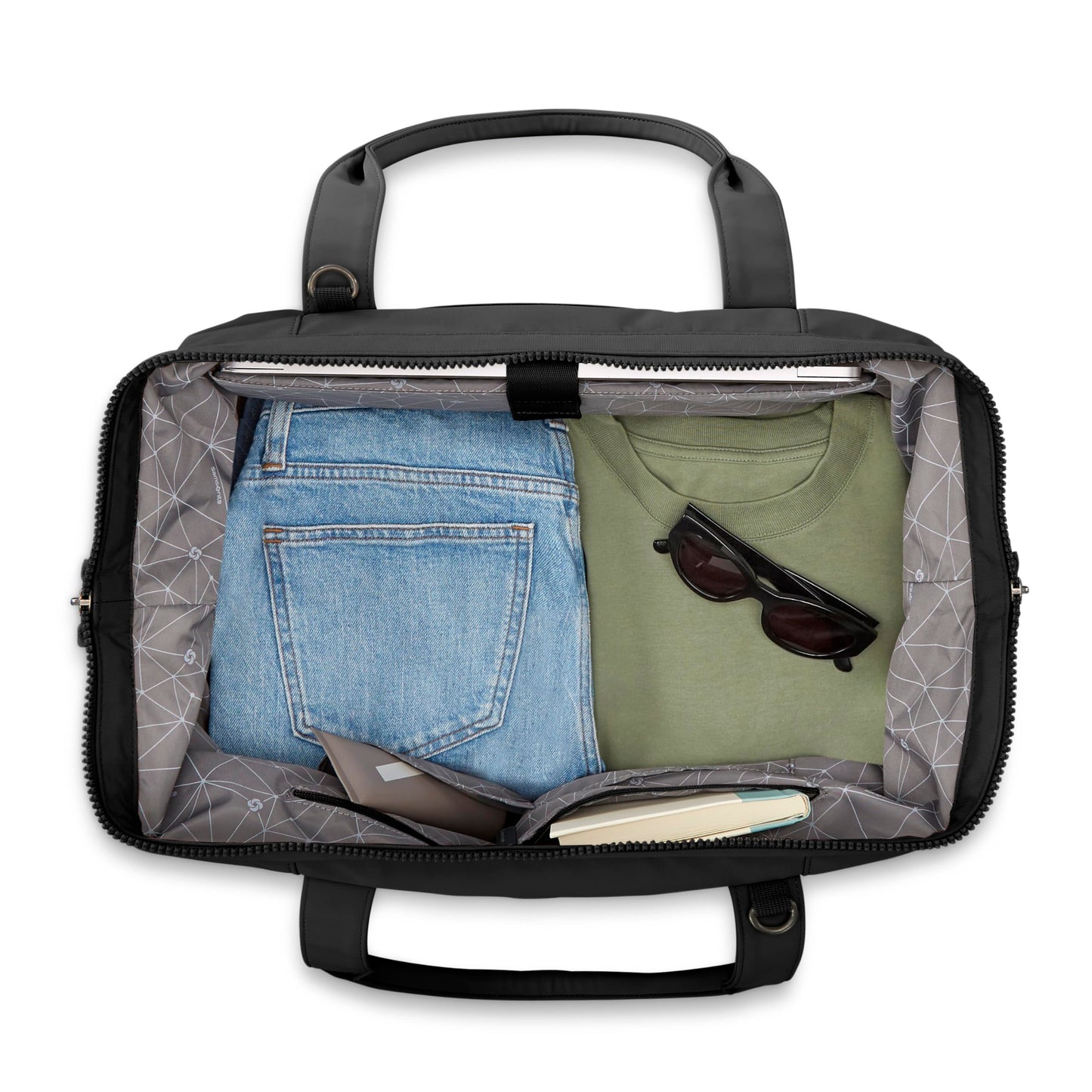 Samsonite Better Than Basics Weekender Duffle – Drop Bottom Travel Bag with 14” Laptop Compartment