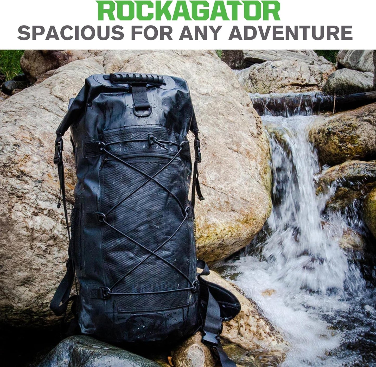 Rockagator Kanarra 90L Waterproof Backpack for Camping, Hiking, Mountaineering, Backpacking