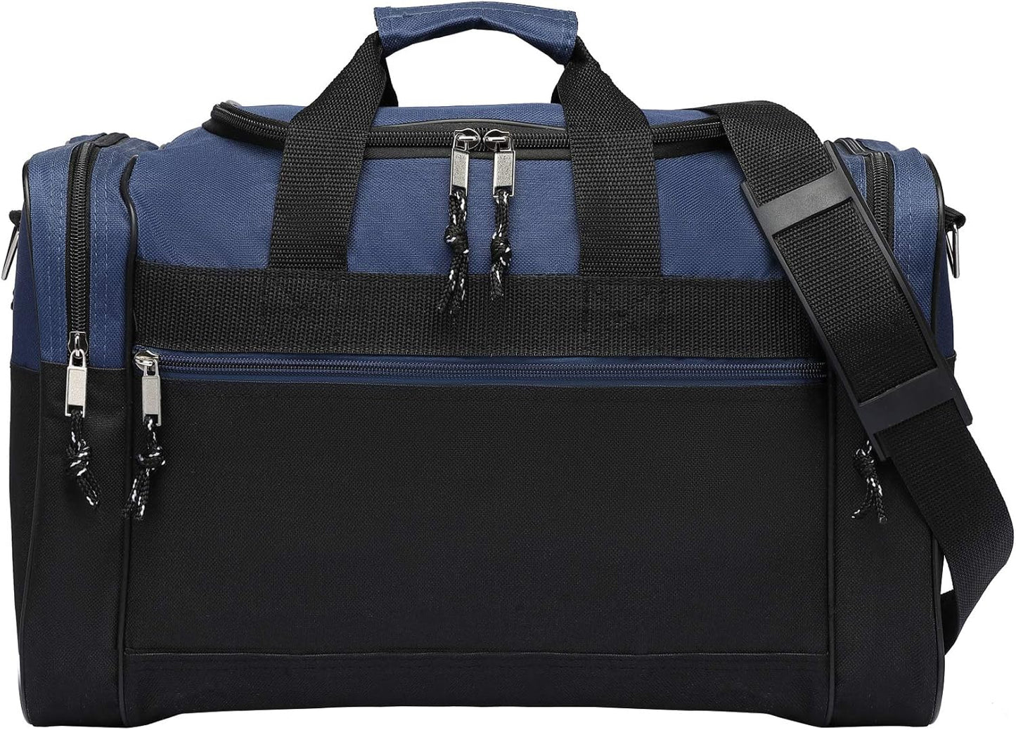 BuyAgain Duffle Bag, 17" Travel Carry On Sport Overnight Weekender Duffel Gym Bag with Adjustable Strap For Men Or Women