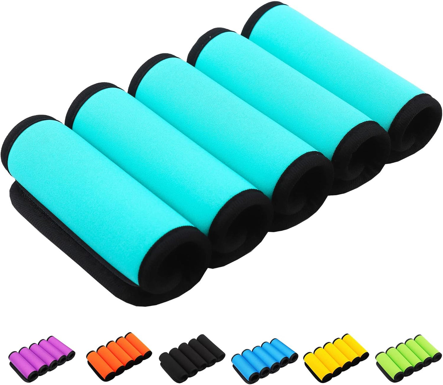 Luggage Handle Wrap - Unique Cute Luggage Tags & Identifiers for Suitcases/Airplane Travel Accessories