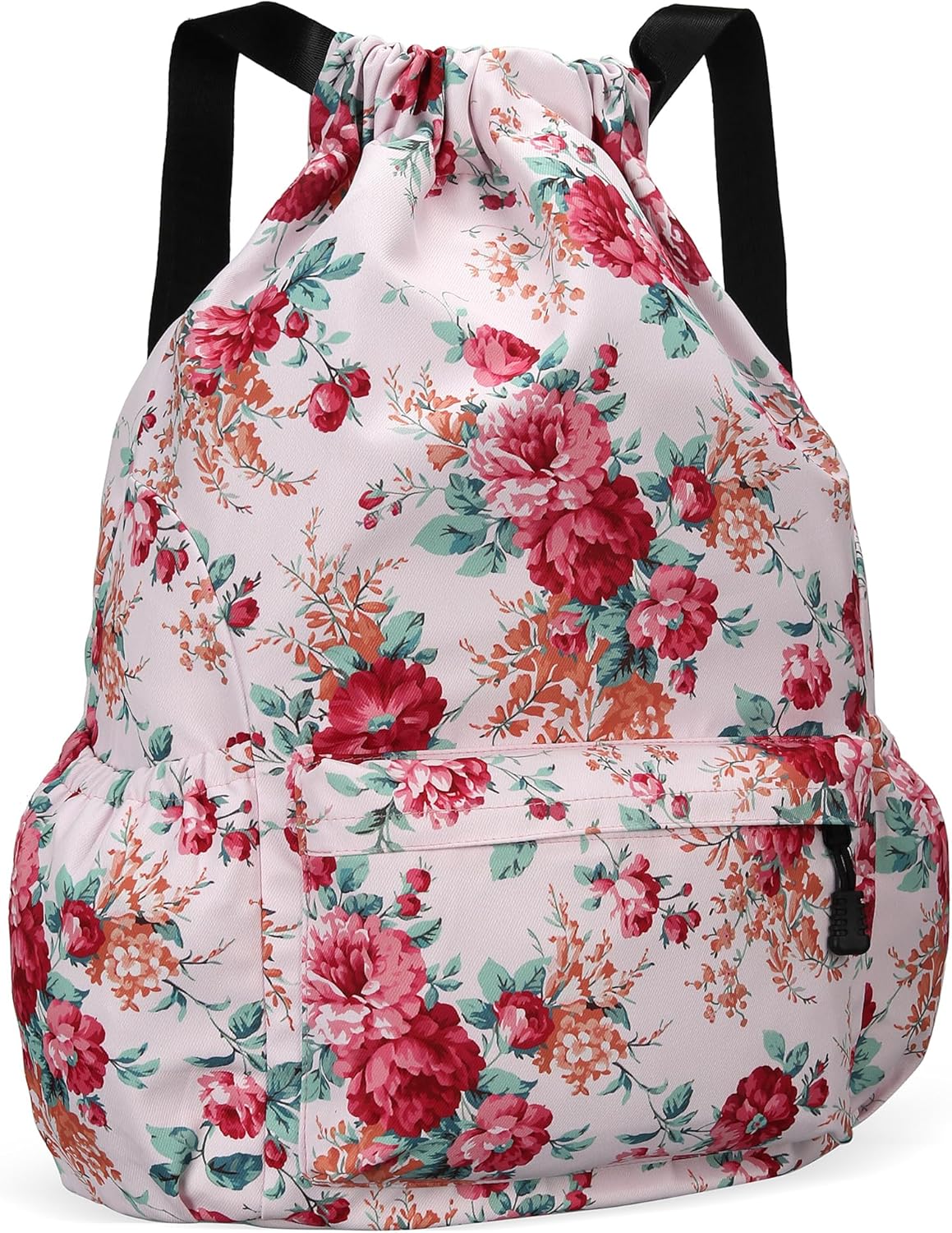 Drawstring Backpack for Women Drawstring Gym Bag Water Resistant Small Cinch Sack Pull String