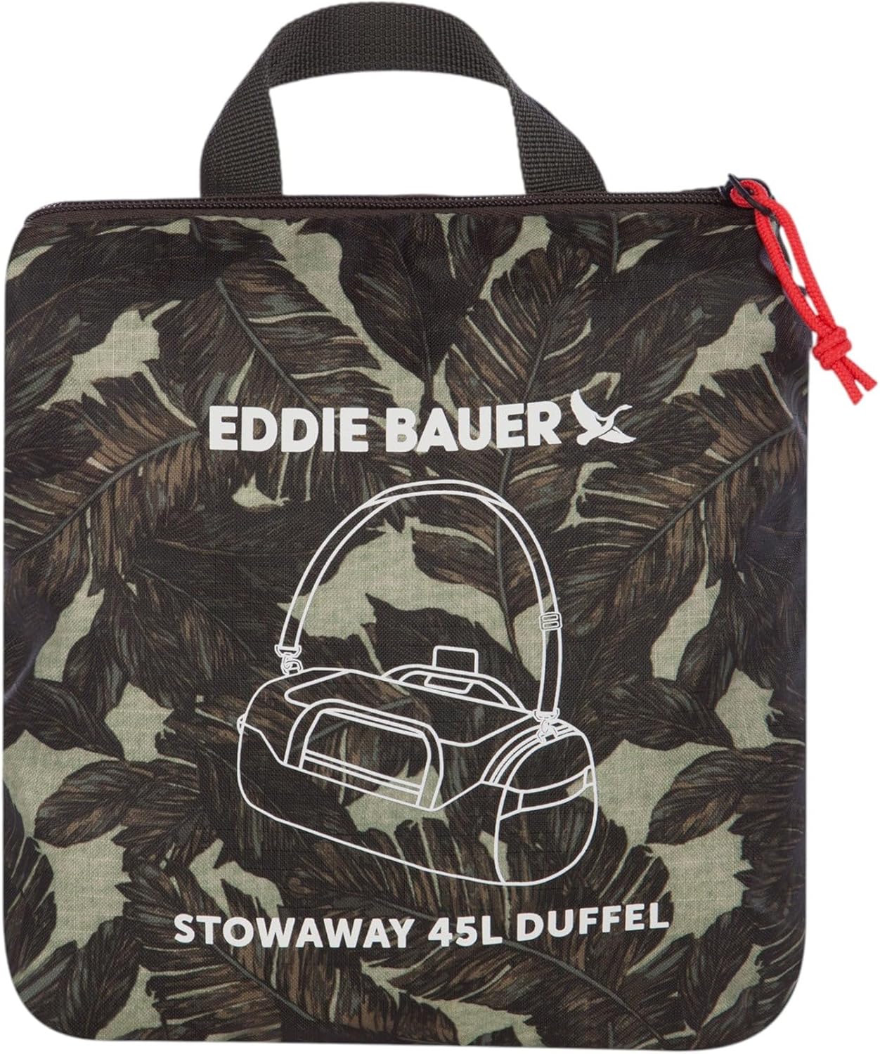 Eddie Bauer Stowaway Packable 45l Duffel Bag-Made from Ripstop Polyester