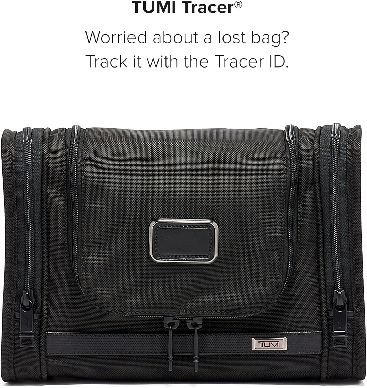TUMI - Alpha Hanging Travel Kit - Toiletries and Cosmetics Organizer - Travel Essentials Bag with