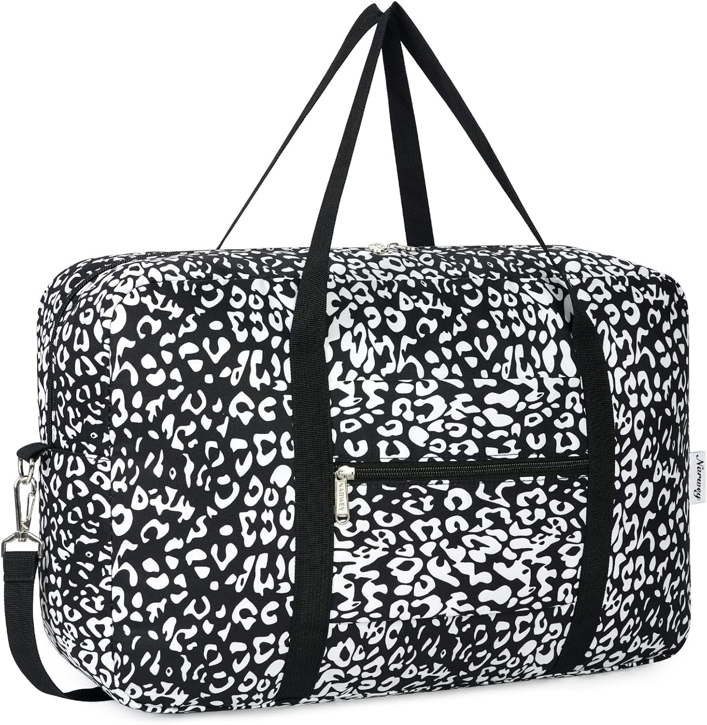 For Spirit Airlines Personal Item Bag 18x14x8 Foldable Travel Duffel Bag Tote Carry on Luggage Duffle Overnight for Women and Men