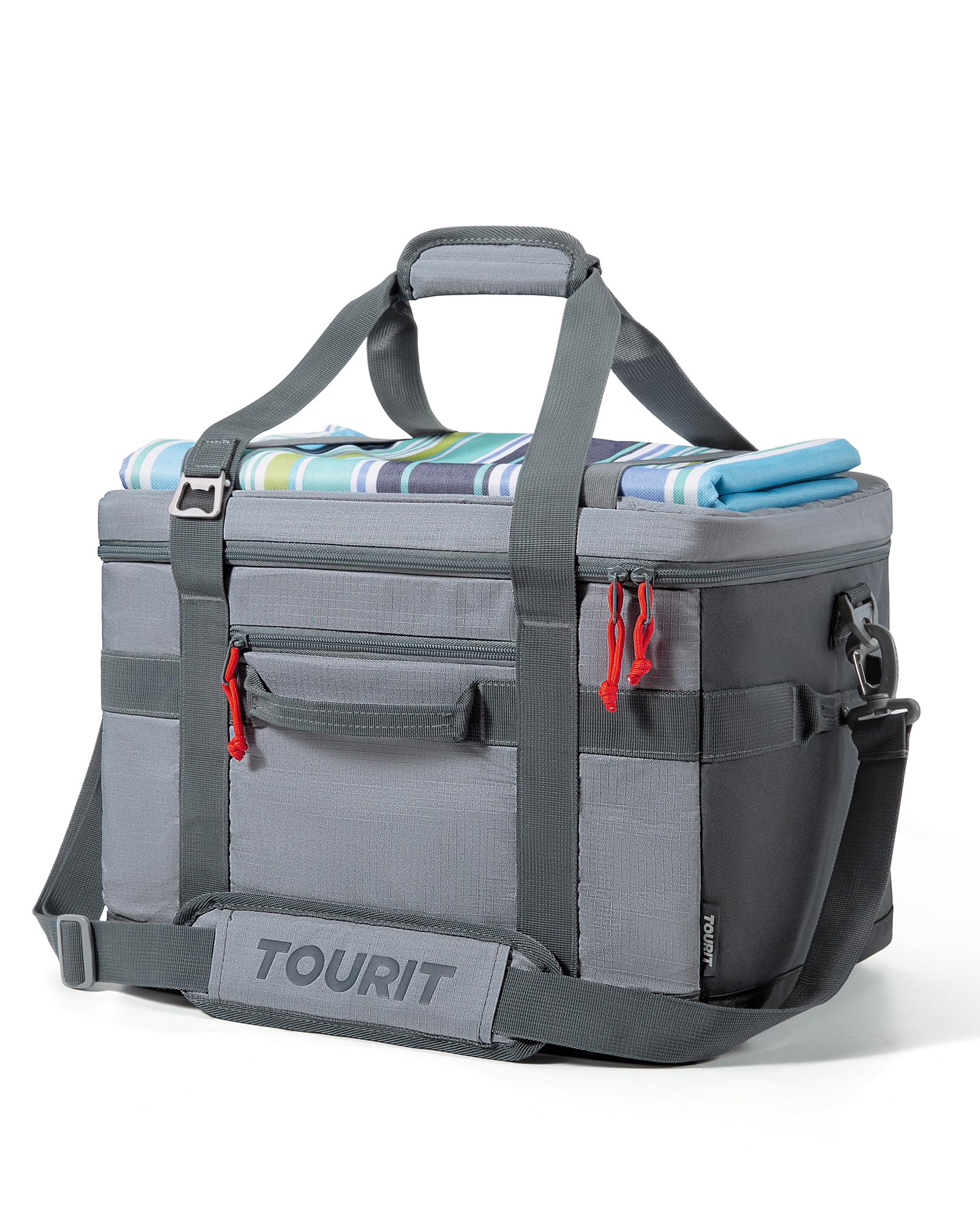 TOURIT Soft Sided Cooler Bag 30/48/60Can, Collapsible & Leakproof Ice Chest