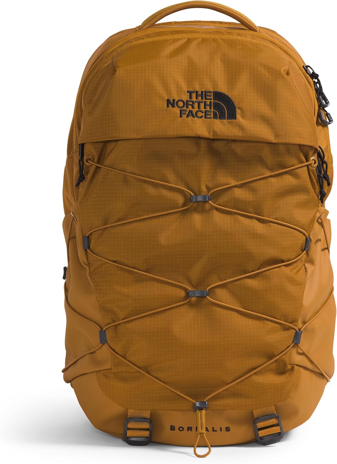 The North Face Borealis Commuter Laptop Backpack | Water Repellent Finish, 16" Laptop Sleeve, Large Main Compartment for Everyday Carry, Timber Tan/TNF Black, One Size