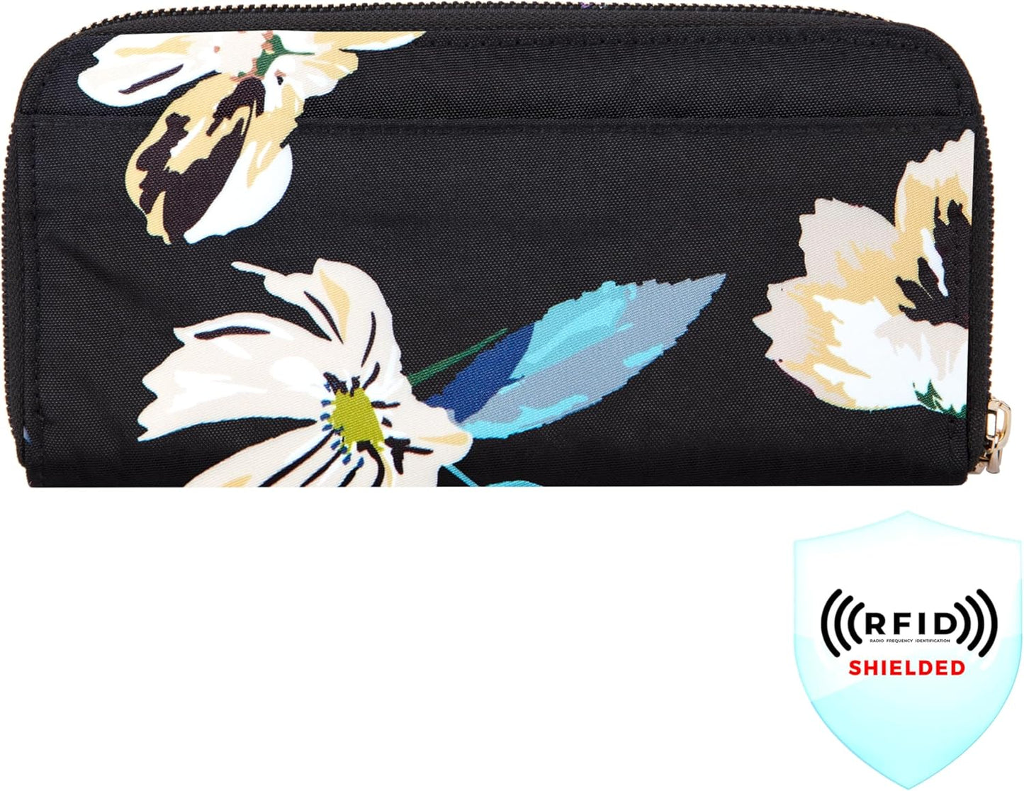 Travelon RFID Blocking Single Zip Wallet