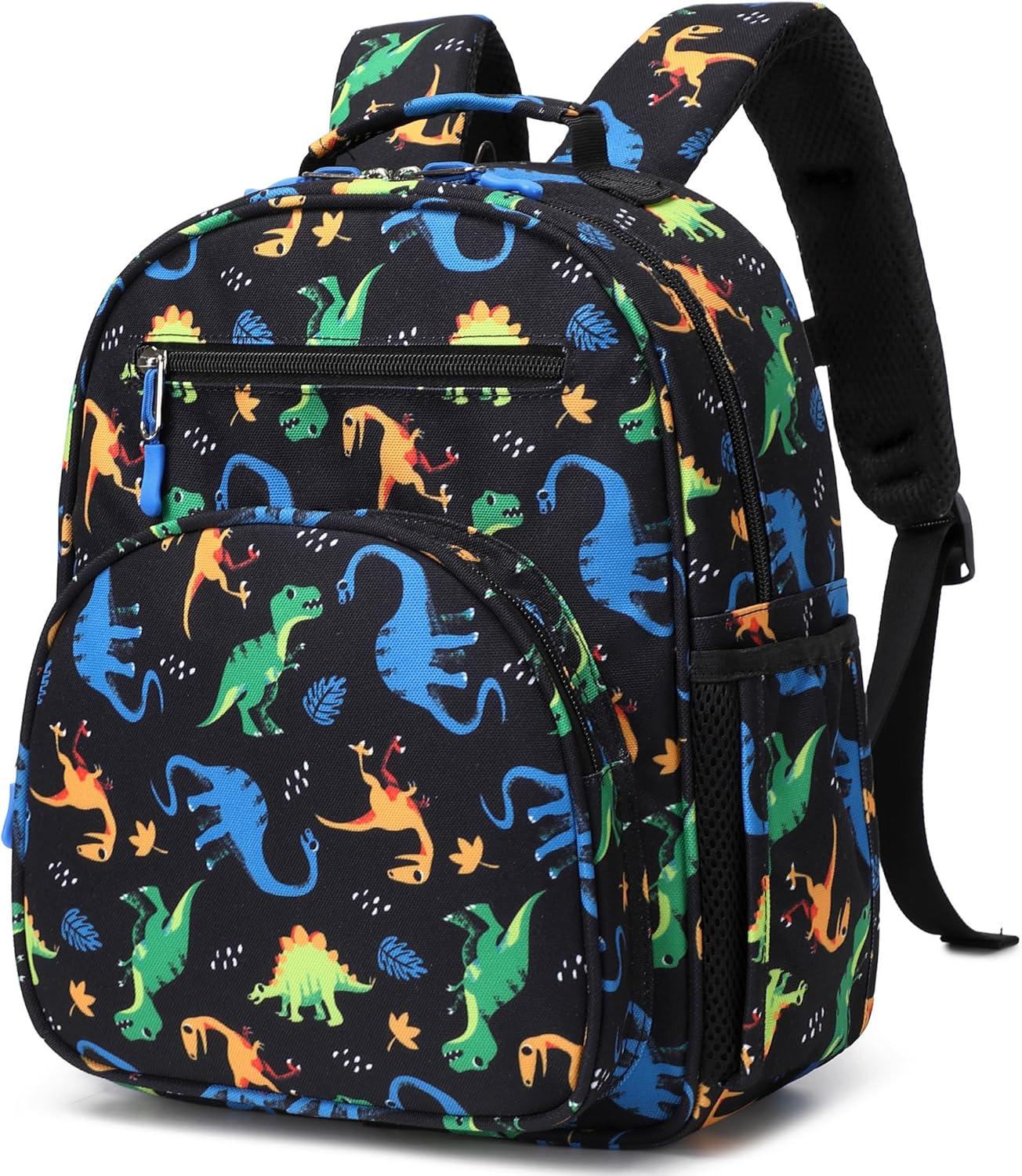 abshoo Cute Mini Toddler Backpacks for Boys Little Kids Bookbag Preschool backpack (Dinosaur Black)