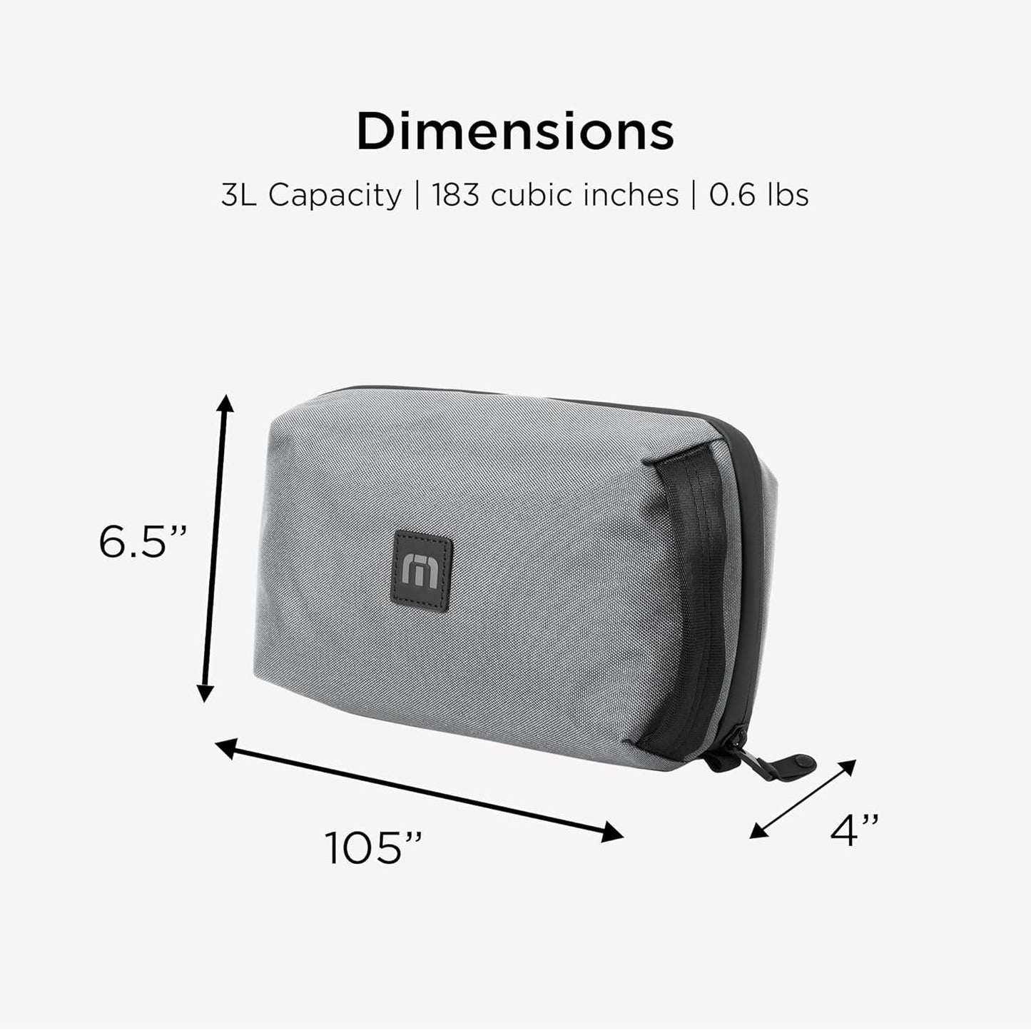 TravisMathew Approach Case TMB300, Shadow Grey